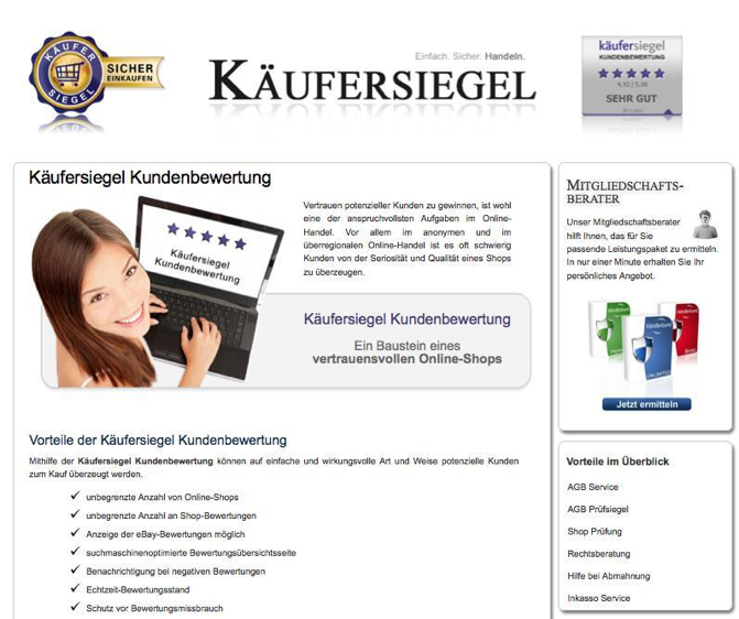 Abbildung Käuferbewertung | Web-Business